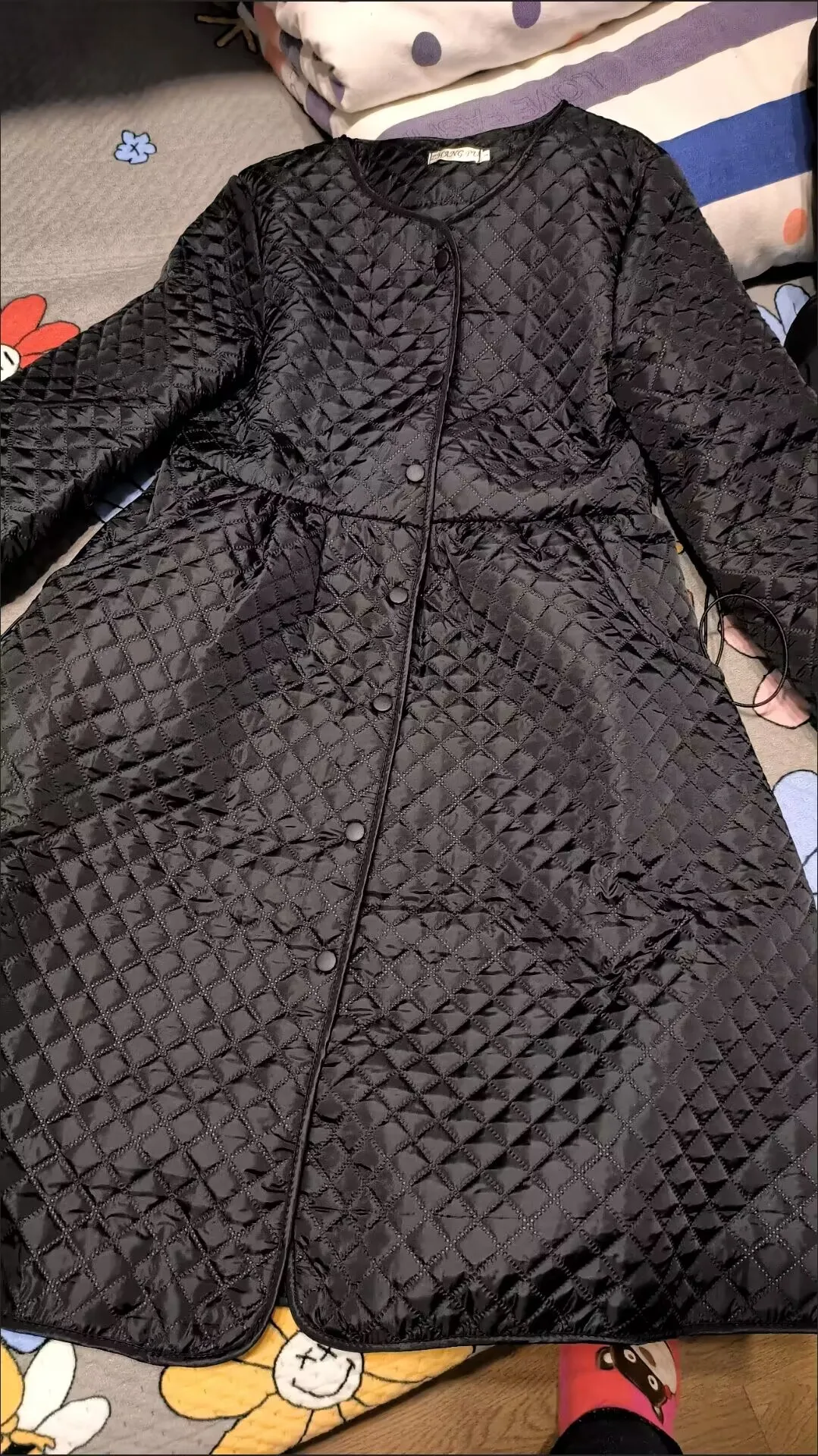 Winter Plus Size Over-the-knee Cotton-padded Jacket Maternity Turtleneck Coat Long Loose Pregnant Woman Outwear Pregnancy Coats