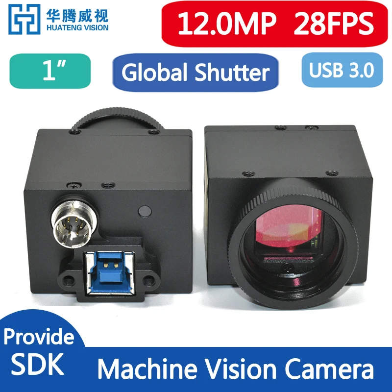 

low noise images Ultra-compact USB3 Vision cameras USB 3.0 Interface Industrial Camera High Definition CMOS sensors 12.0MP 28FPS