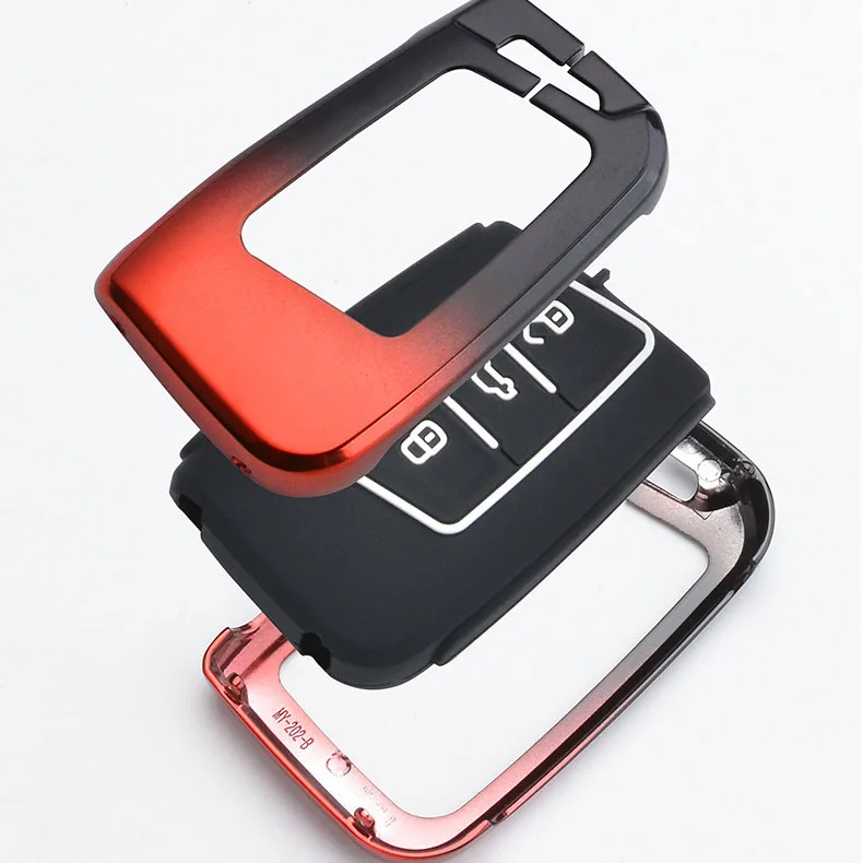 Fashion-Car-Key-Case-Full-Cover-Shell-Fob-per-Volkswagen-VW-Tiguan-MK2-Magotan-Passat-B8.jpg Cover chiate/telecomando per Volkswagen VW Tiguan MK2 Magotan Passat B8 CC per Skoda Superb A7 accessori - Fashion Car Key Case Full Cover Shell Fob per Volkswagen VW Tiguan MK2 Magotan Passat B8