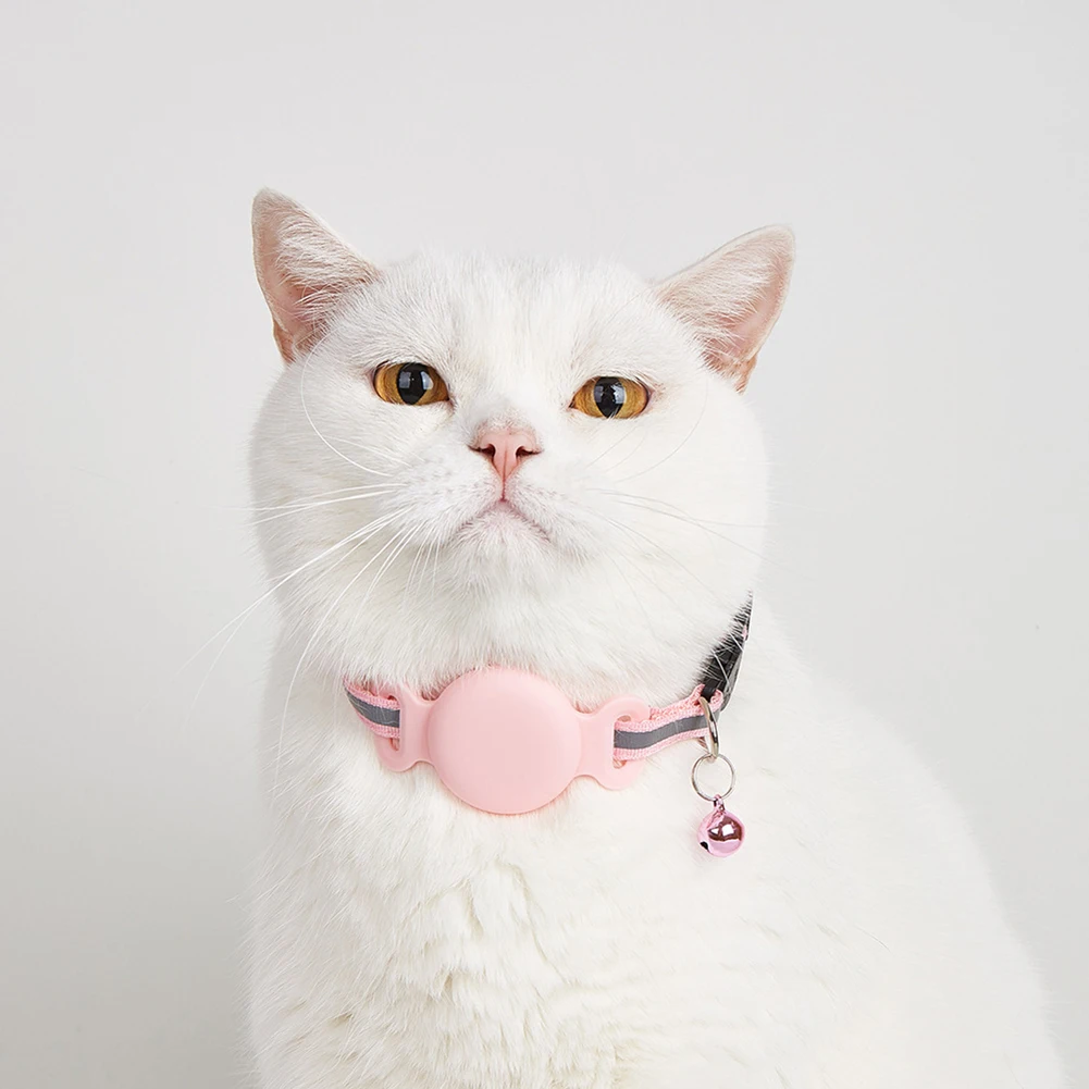 Collare Per Gatti Collare Per Gatti Con Decorazione A Campana Love Collare Tracker Gps Per Gatti Regolabile Leggero Per Kitty Outdoor Indoor