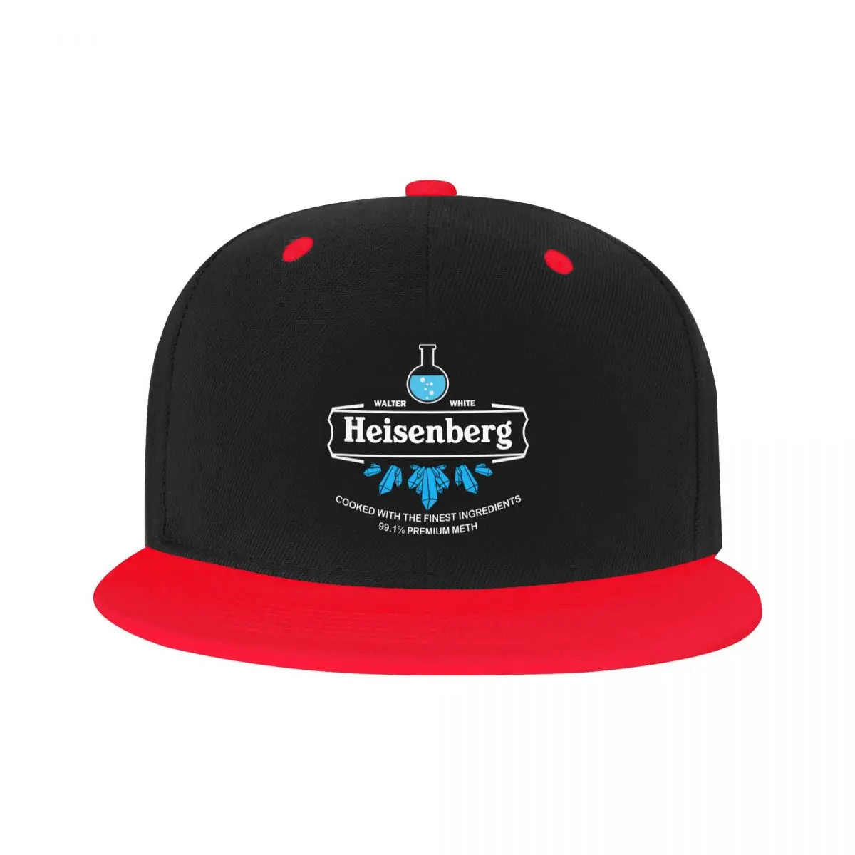 

Personalized Breaking Bad Baseball Cap Flat Sports Snapback Women Men's Adjustable Walter White Heisenberg Hip Hop Dad Hat