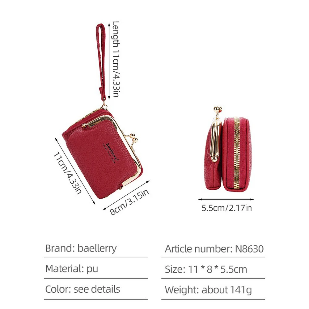 Women's Zippered Hand Carry Wallet - Accordion Card Organizer with 12 Slots & Coin Pocket