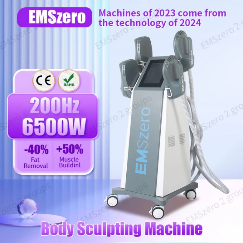 

Neo DLS-EMS Power R F Nova Emszero Machine with 4 Pcs R F Handles, Pelvic Stimulation Pads Optional, 6000W