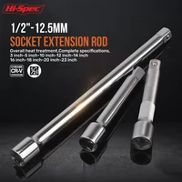 Barre d'extension Hi-Spec 1/2 pouce pour clé à cliquet 50/100/150 mm, rallonge de douille professionnelle en acier CR-V pour réparation automobile 6