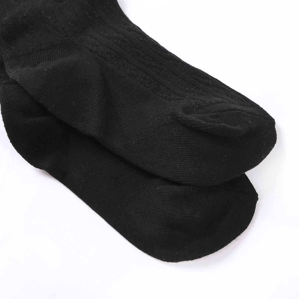 Cute Toddler Leg Warmers Soft Cotton Knit Knee High Anti-Slip Cozy Socks for Boys and Girls Pack of 2