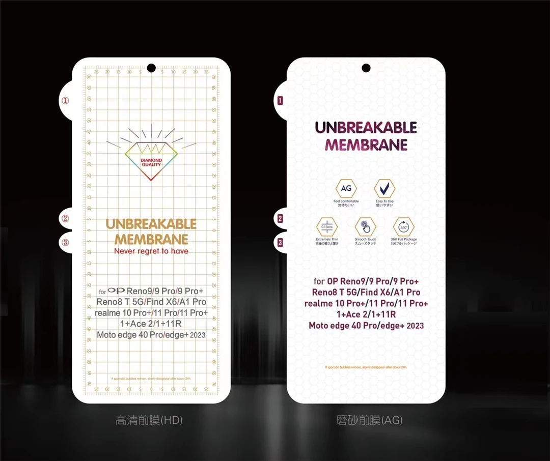 Membrana Infrangibile Tpu Opaco Idrogel Per Moto Edge 40 Pro Soft Full Screen Protector Per Moto Edge Plus 2023 Film