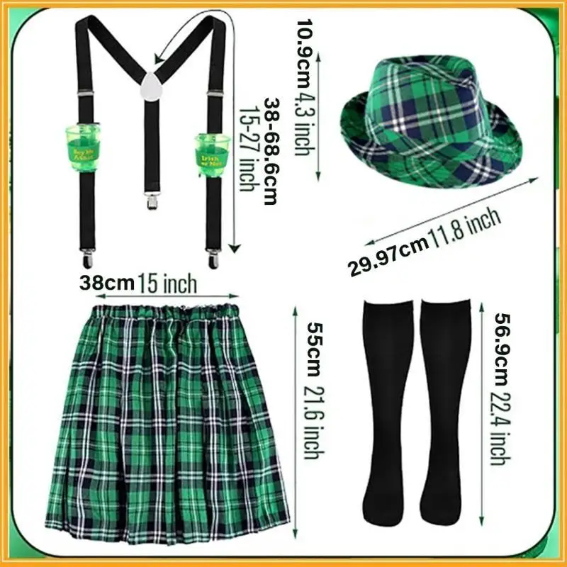 Accessorio per costume da barista del festival irlandese Atrick's Day - immagine 6