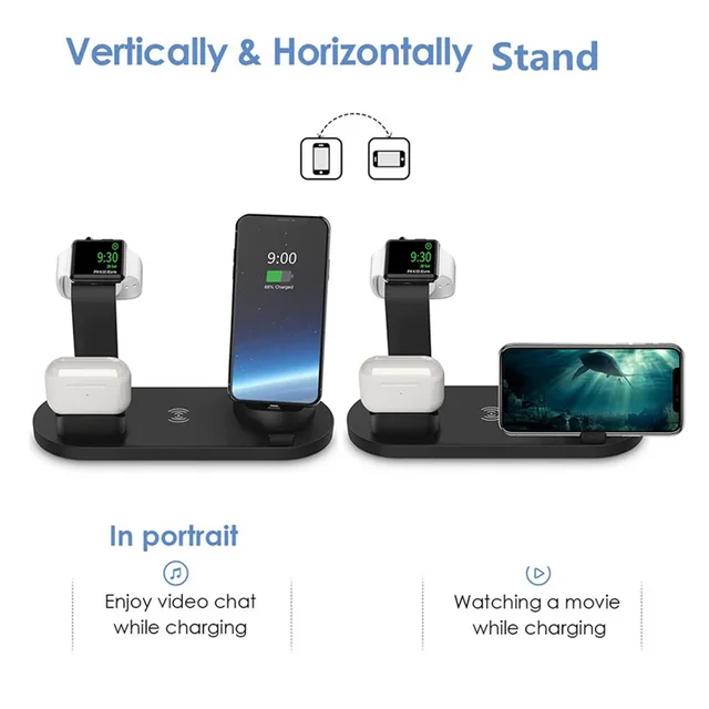 3 in 1 무선 충전기로 스마트 라이프스타일 최적화