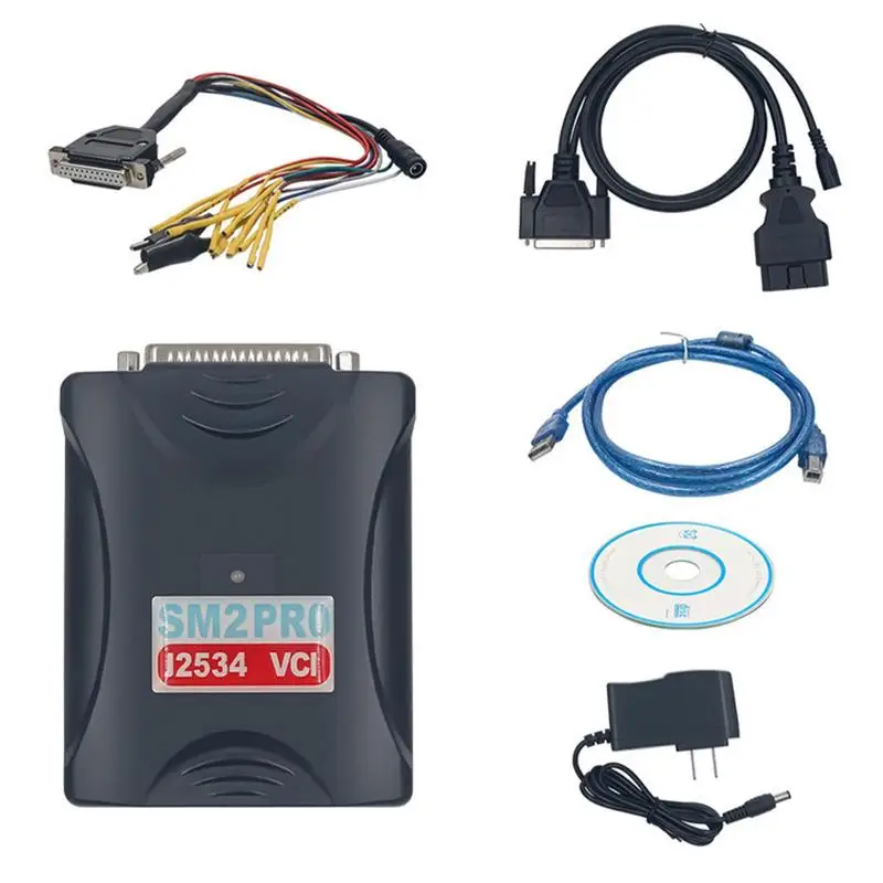 

2.21.22 SM2 Pro J2534 VCI Programmer Read Write 67IN1 FLASH EEPROM PFLASHER Update Version Of Flash Bench For 12 24V