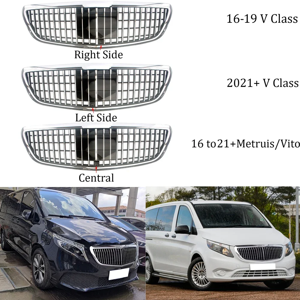 

Передний гонки Facelift радиатор верхний гриль для Mercedes Benz V-класса W447 V220d V250d V260L Metris/Vito 2016 + Maybach стиль