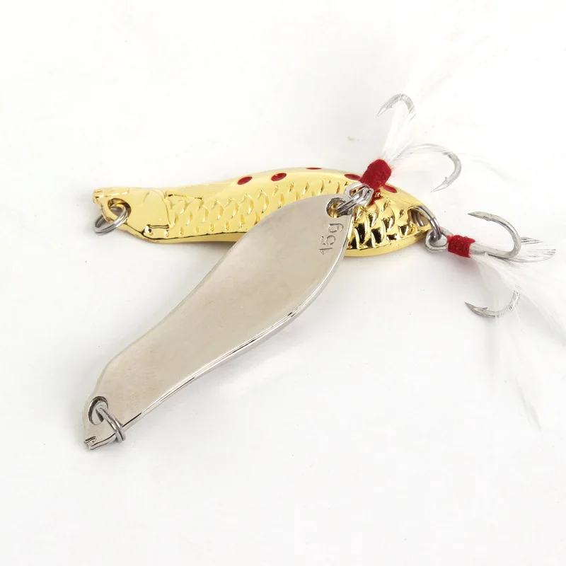 Bait Throwing Spoons Non Slip Casting Attractants Spoon Fishing Tackle Accessory
