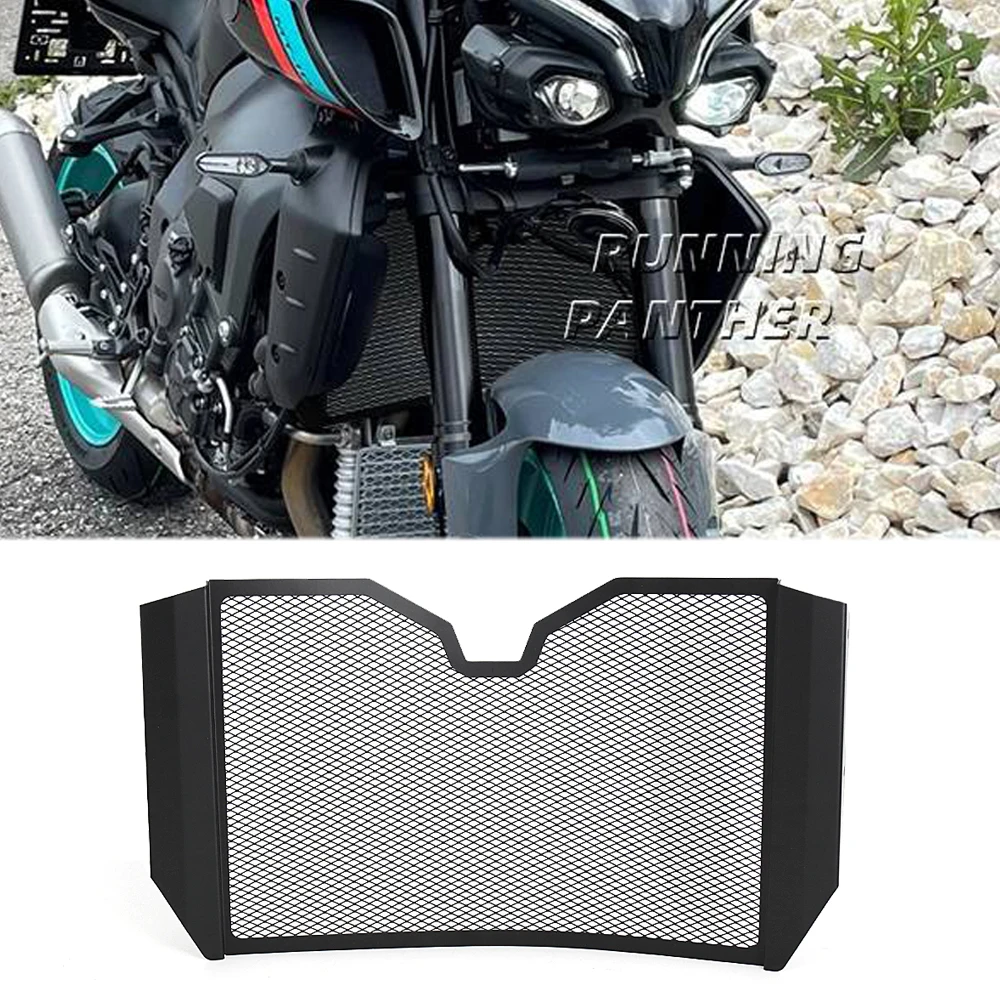 

Аксессуары для мотоциклов YAMAHA MT-10 MT10 MT 10 SP 2022 2023 Черный Масляный радиатор из нержавеющей стали Защитная крышка для гриля
