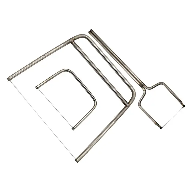Coupe-fil d'argile créatif, outil de coupe, coupe-boue en acier inoxydable, trancheur en forme de U, argile céramique, grattage polymère, outil de poterie 6
