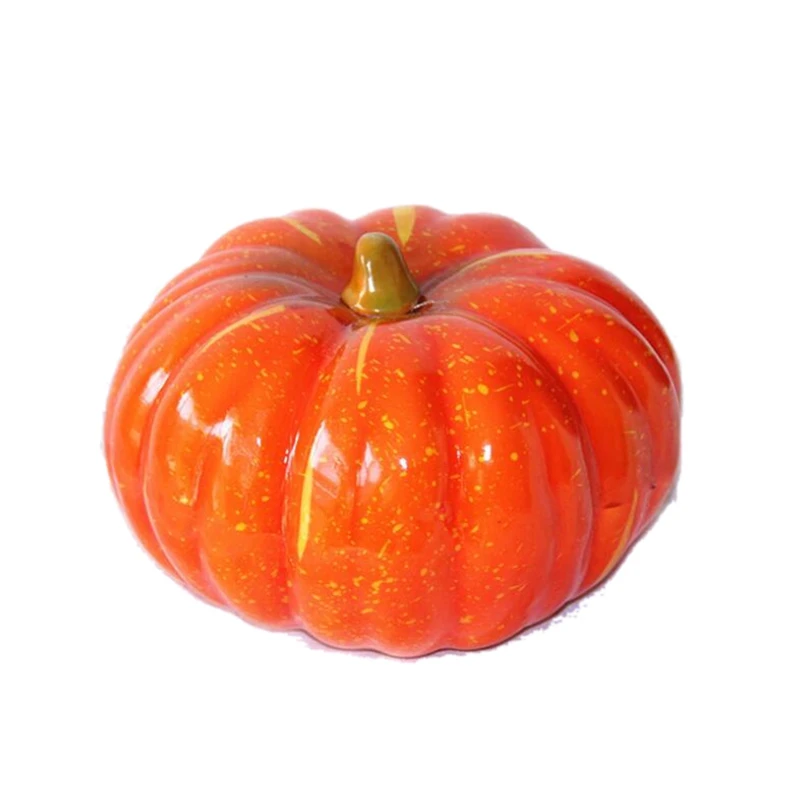 Hot Yo-Artificial Pumpkin Realistico Realistico Halloween Artificiale Home Decor