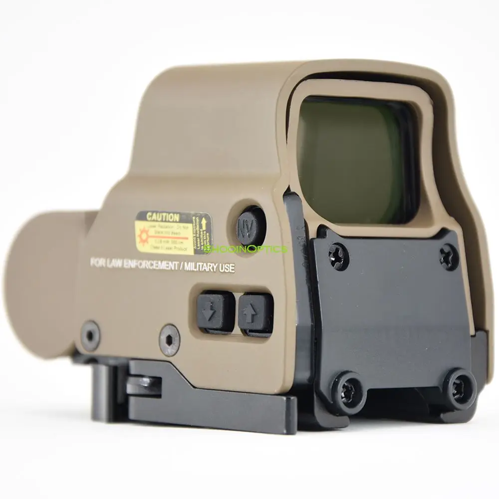 Holographic Reflex 1x Red Dot Sight Optics Scope With QD 21mm Quick Release Rail Mount