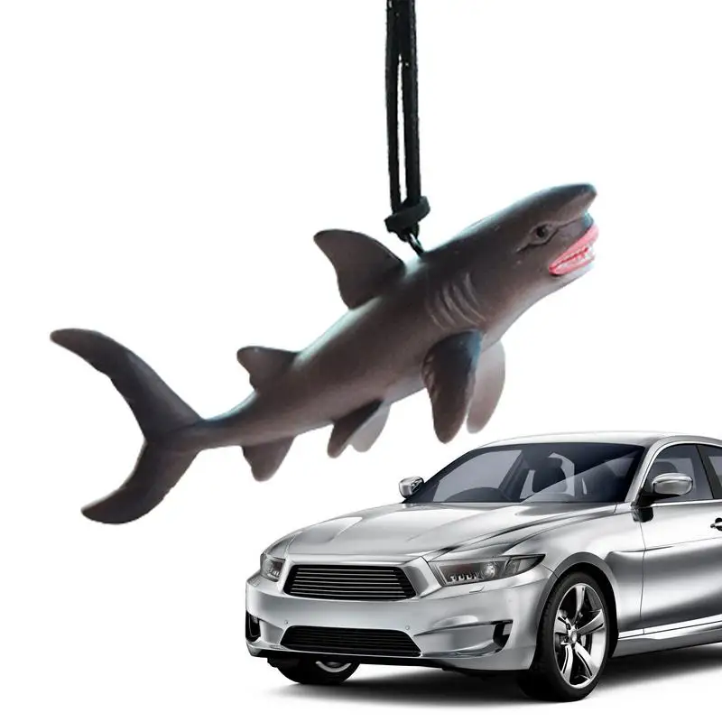 

Подвеска для зеркала заднего вида в виде рыбы, Реалистичная подвеска в виде рыбы для зеркала заднего вида, многофункциональная новинка, украшение для автомобиля, милая Автомобильная подвеска