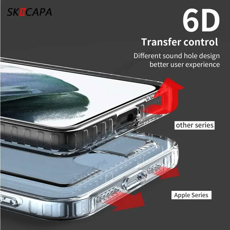 Transparent Card Slot Wallet Holder Silicone Case with Magnetic Ring Stand and Soft Cover