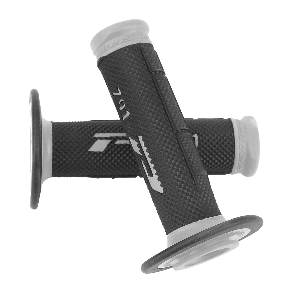 High-Performance Universal Rubber Motorcycle Handlebar Grips - 24mm