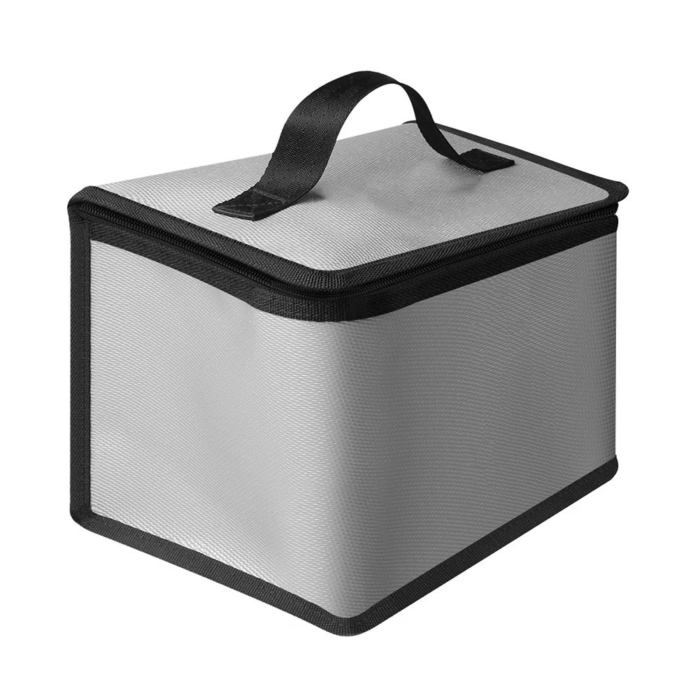 

Водонепроницаемая огнеупорная сумка для электровелосипеда, электрическая сумка из высокопрочного стекловолокна, защищает файлы и батареи