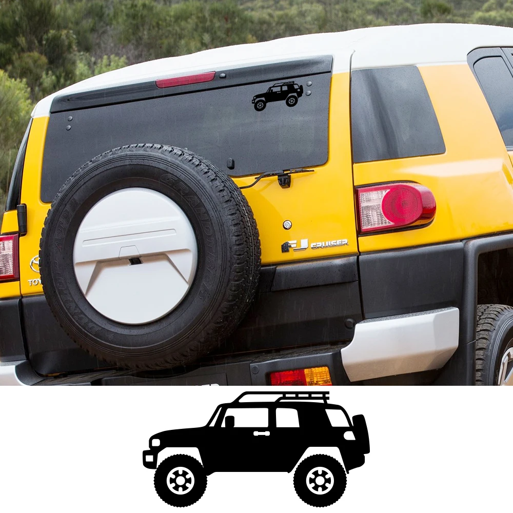 Car Door Side Sticker For Toyota FJ Cruiser Graphics Off Road