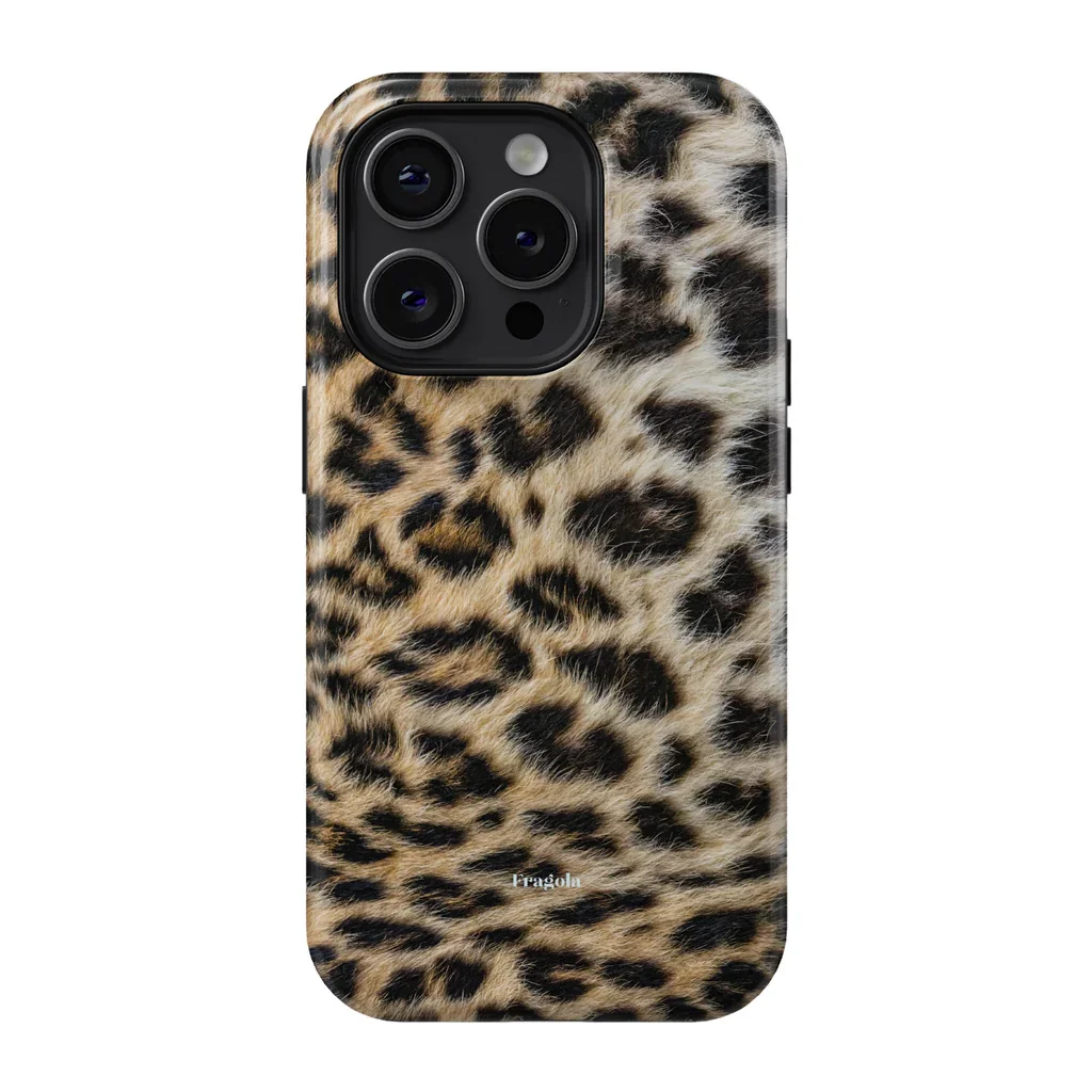 Luxury Vintage Animal Print Double-Layer Phone Case Back Cover