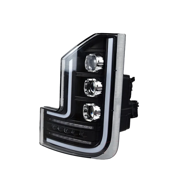 

Bus exterior Parts Combined Headlamp Front Flowing Water Headlight Lamp