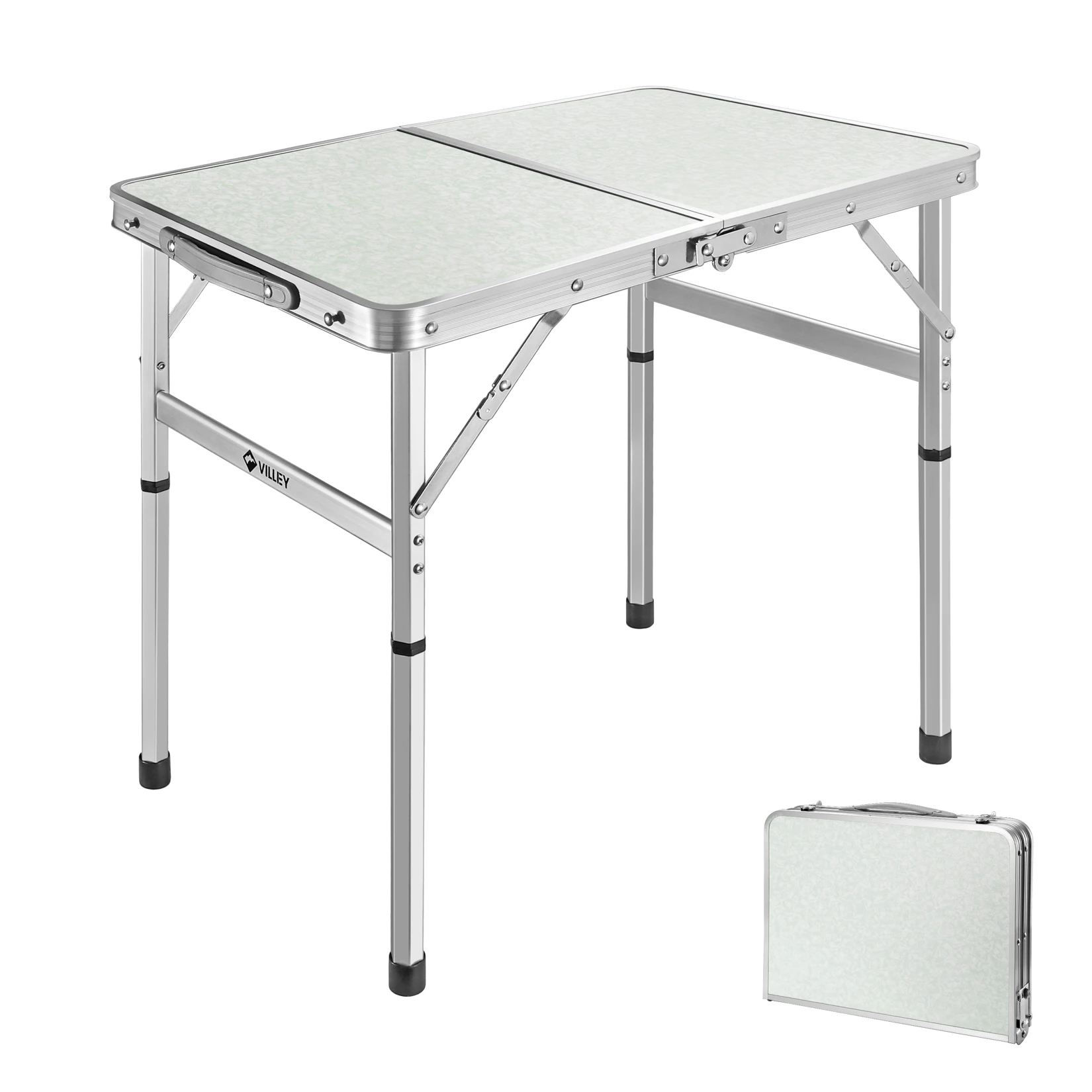 Portable Folding Table Coffee Table 61cm /91cm Aluminium Alloy