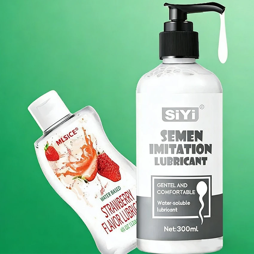 Sexy Adult Anal Lubricant for Sex Semen Lube Vagina Water Based Man Fake cum Sperm Lubrication Gay Masturbation Intimate Toy Gel 1