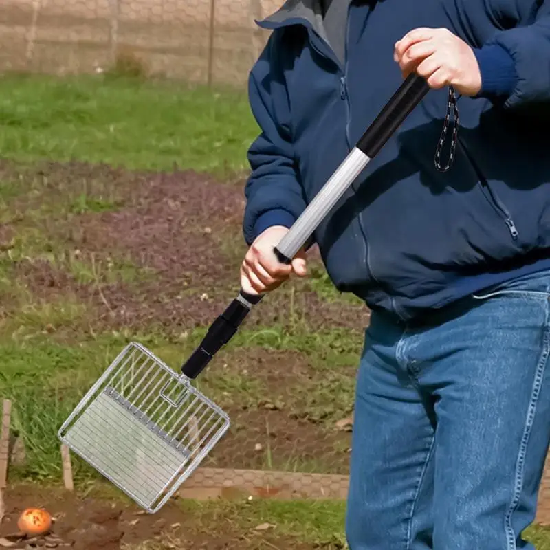 Adjustable Chicken Coop Poop Scooper Tool