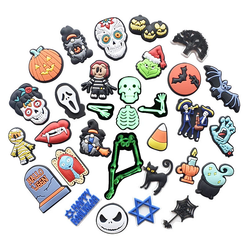 

1 шт., украшения для обуви в стиле Хэллоуин