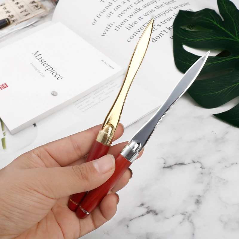Wooden Letter Opening Knife Personalized Home Envelope Opening Special Tool Knife Enterprise Mail