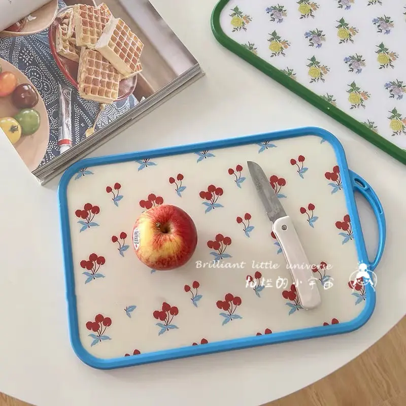 Tabla de cortar acrílica, tabla de cortar transparente para encimera, mini  tabla de cortar de cocina antideslizante no tóxica para carne pequeña y