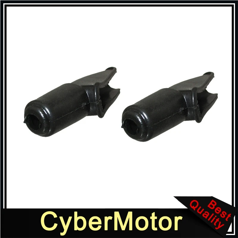 2x Handle Clutch Lever Rubber Dust Cover Boot For Pit Dirt Bike Motor