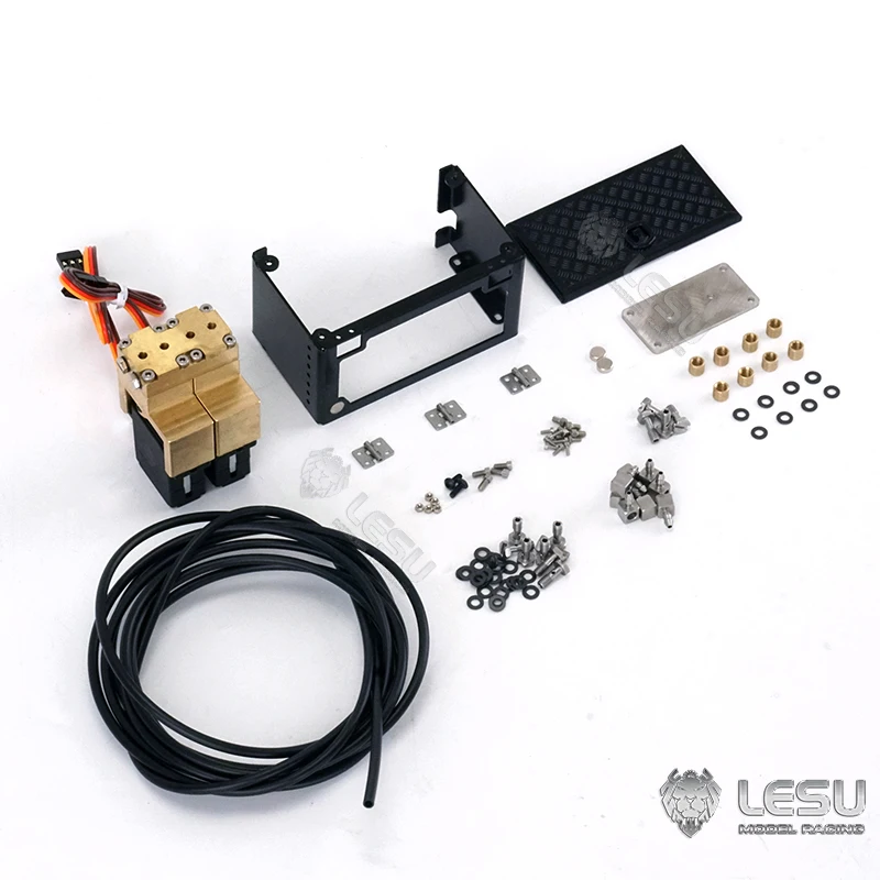 LESU Accessories Tool Box Kit Reversing Valve Parts for 1/14 Roll on/off Hydraulic RC Truck Crane Dumper Car Spare Model TH20190 3