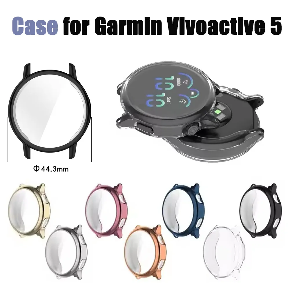 Durable TPU Smart Watch Strap Cover - Protective Bumper Shell Accessory