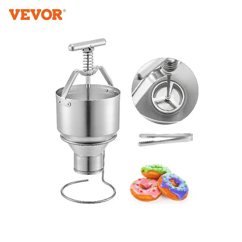 Vevor Distributore Manuale Per Ciambelle, Distributore Per Ciambelle, Capacità 5L, Deposito Manuale Di Ciambelle, Deposito Di Donuts, Dispenser Donut 
