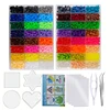 Fuse Beads Kit 5MM 3D Pixel Puzzle Iron Beads Handmade Crafts Decor DIY Make Puzzle High Quality Melting Beads Children's Toys 4