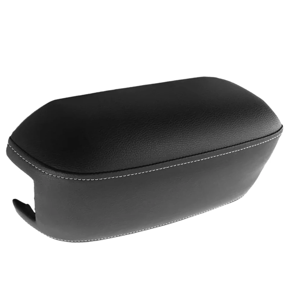 PU Lederen Middenconsole Deksel Armsteun Hoes Zwart/grijs/beige Voor