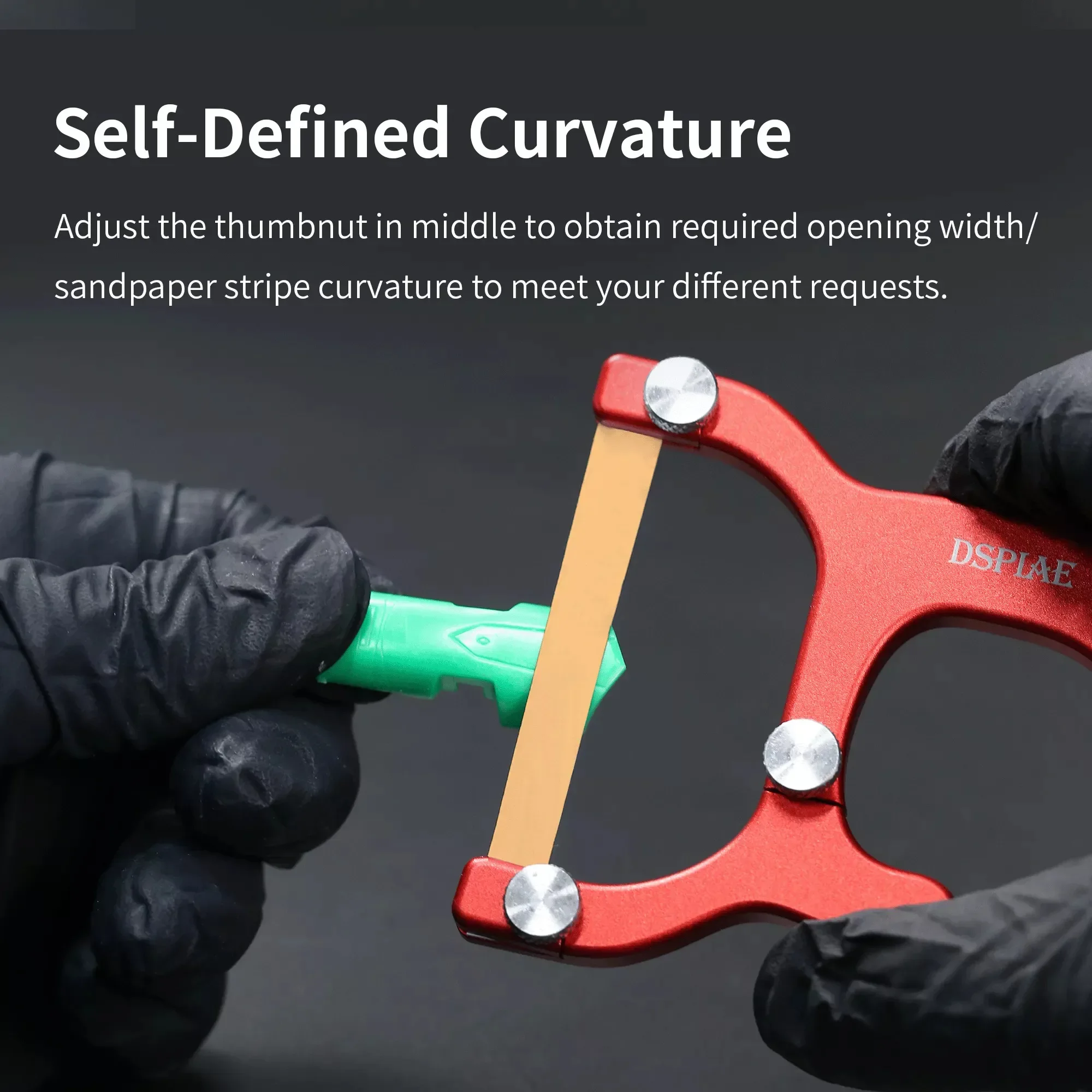 DSPIAE AT-CSS Cylindrical Surface Sander Military Model Making Tool Assembly Retrofit Gundam Hobby DIY sanding tool