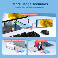 Switch Dock TV Dock for Nintendo Switch Portable Docking Station USB C to 4K HDMI-compatible USB 3.0 Hub for Macbook Pro - Image 5