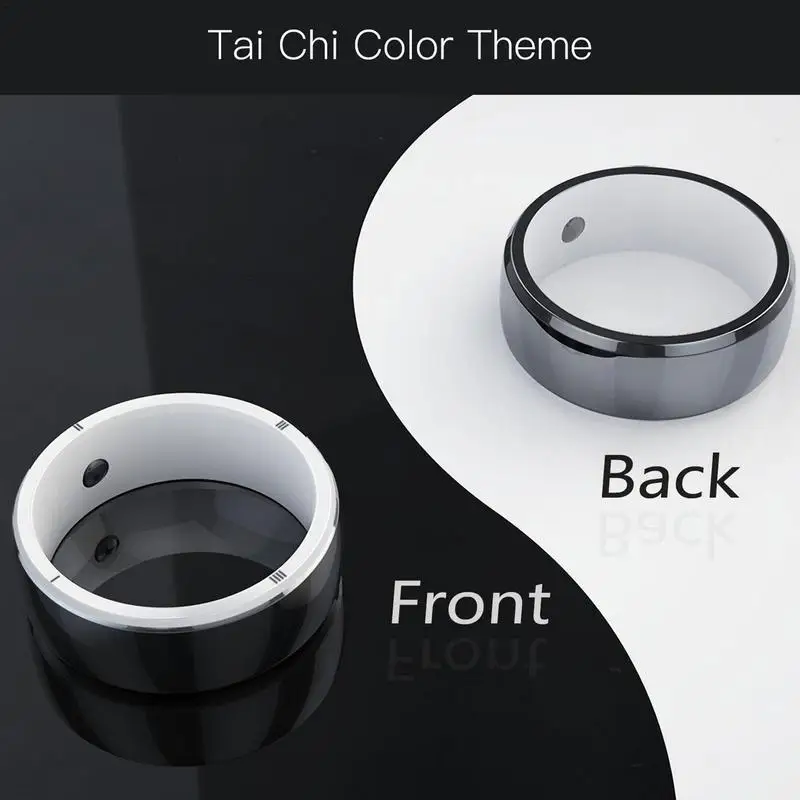 New R5 Smart Ring Electronics Waterproof Smart Wearable Device Ring Six RFID Cards Social Sharing Support IOS