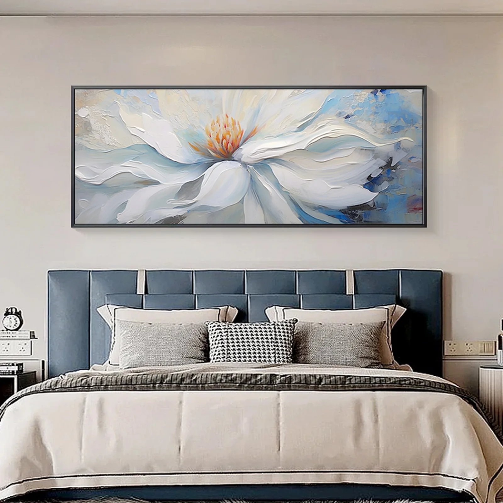 Textured Floral Oil Painting 4