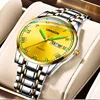 New Luminous Fully Automatic Mechanical Watch Men's Watch Dual Calendar Business Waterproof Multifunction Trendy Sports Watch 3