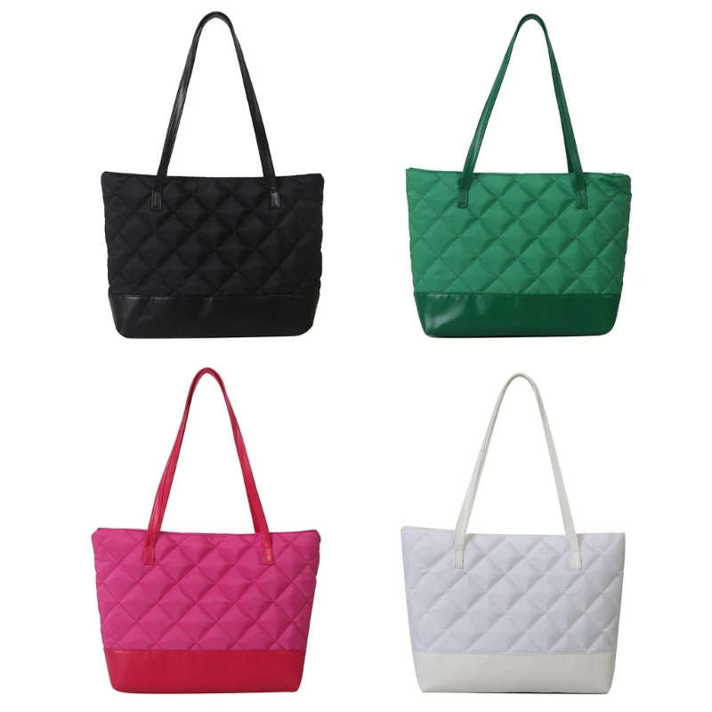 Functional Travel Casual Shoulder Bag Durable and Versatile Tote Handbag E74B
