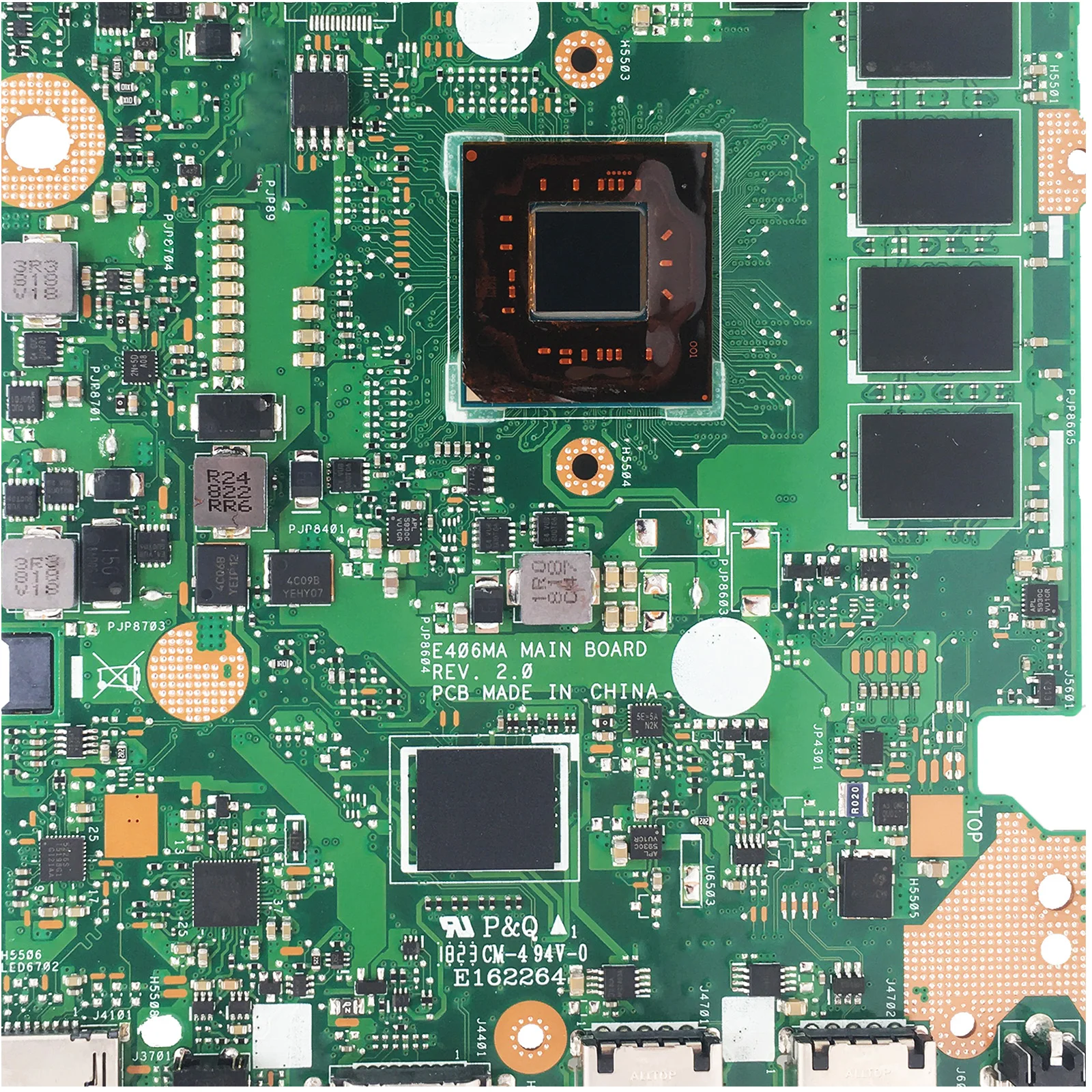 Kefu Motherboard L406ma E406mas E406ma E406m E406 Laptop Mainboard N4000 N5000 4gb-ram Ssd64g 128g Maintherboard - Imagem 2