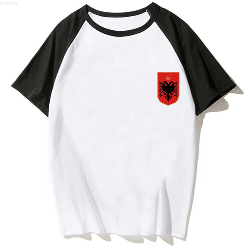 

Albania t shirt men Japanese anime harajuku top male anime comic Japanese clothing