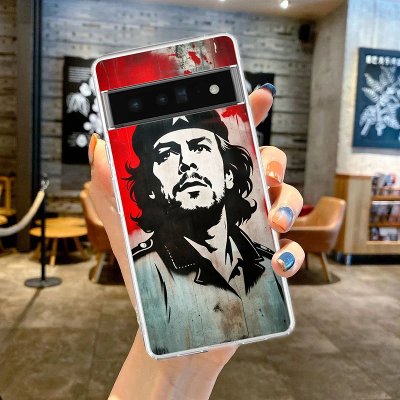 Revolutionary Che Guevara Transparent TPU Phone Case