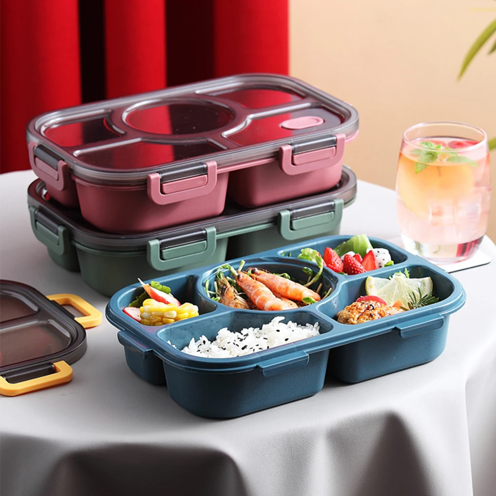 

Ланч-бокс, контейнеры для хранения еды для студентов, контейнеры для бенто с герметичной крышкой