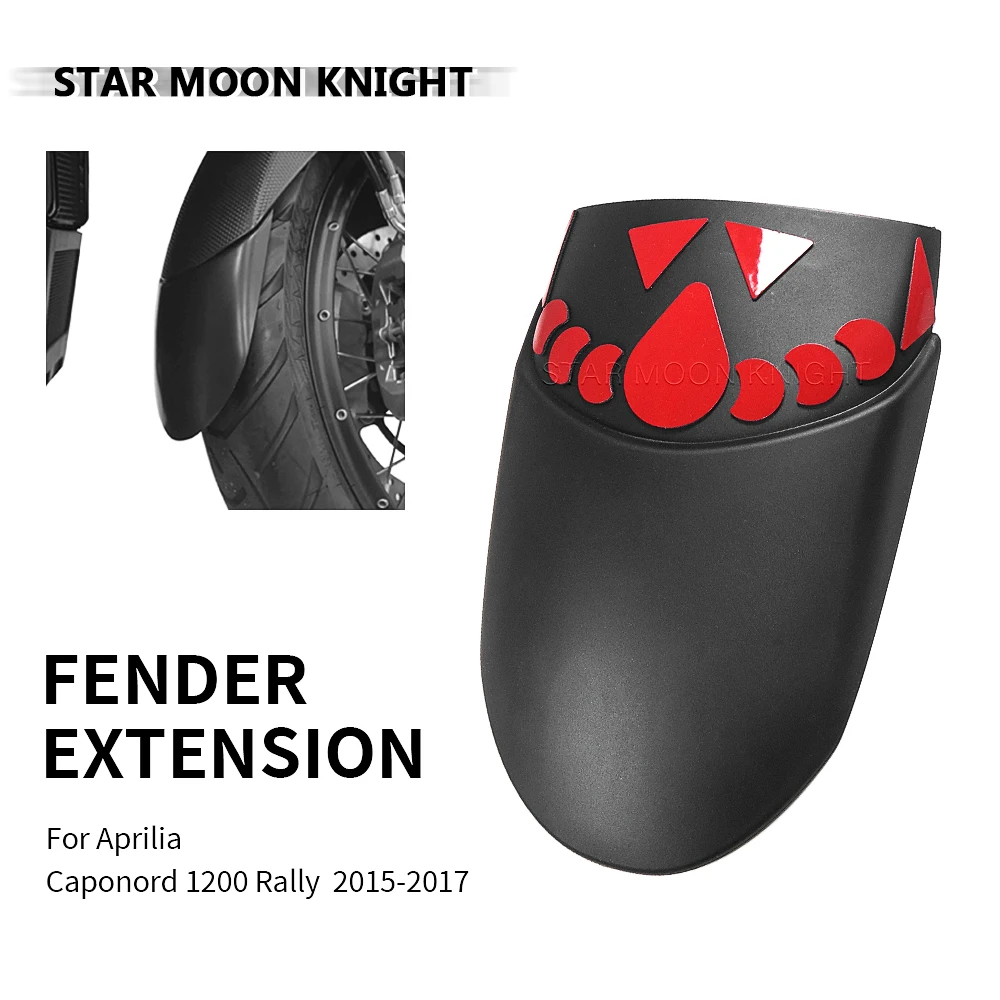 Caponord1200 Rally Accessori Moto Parafango Anteriore Parafango Extender Extender Per Aprilia Caponord 1200 Rally 2015 - 2017