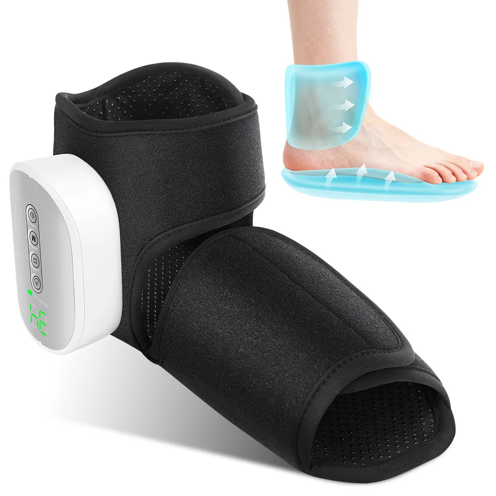Massager Airbag Kneading Relaxation Lifting Warming Cordless Foot Ankle Brace Warm Joint Massage Device_voghion.com